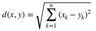 欧氏距离