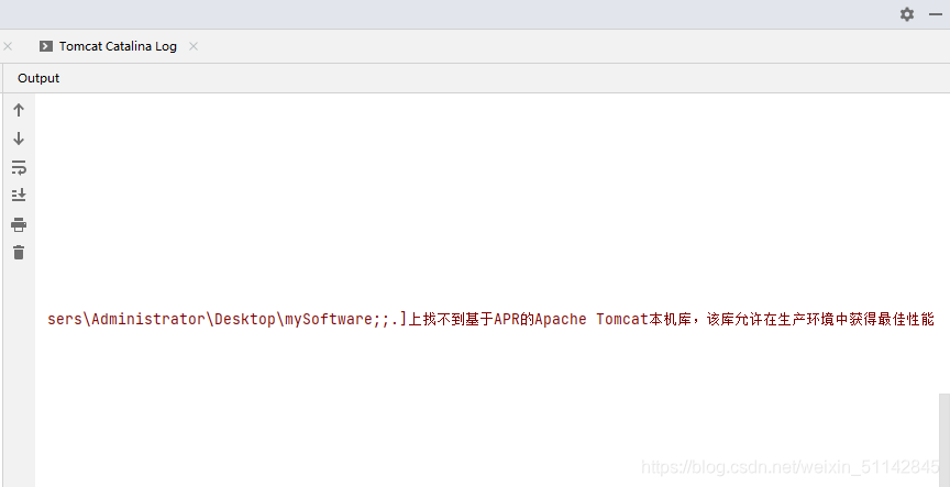 如图,Tomcat 启动总有一个这个告警