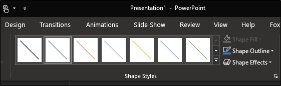 11 format arrow shape