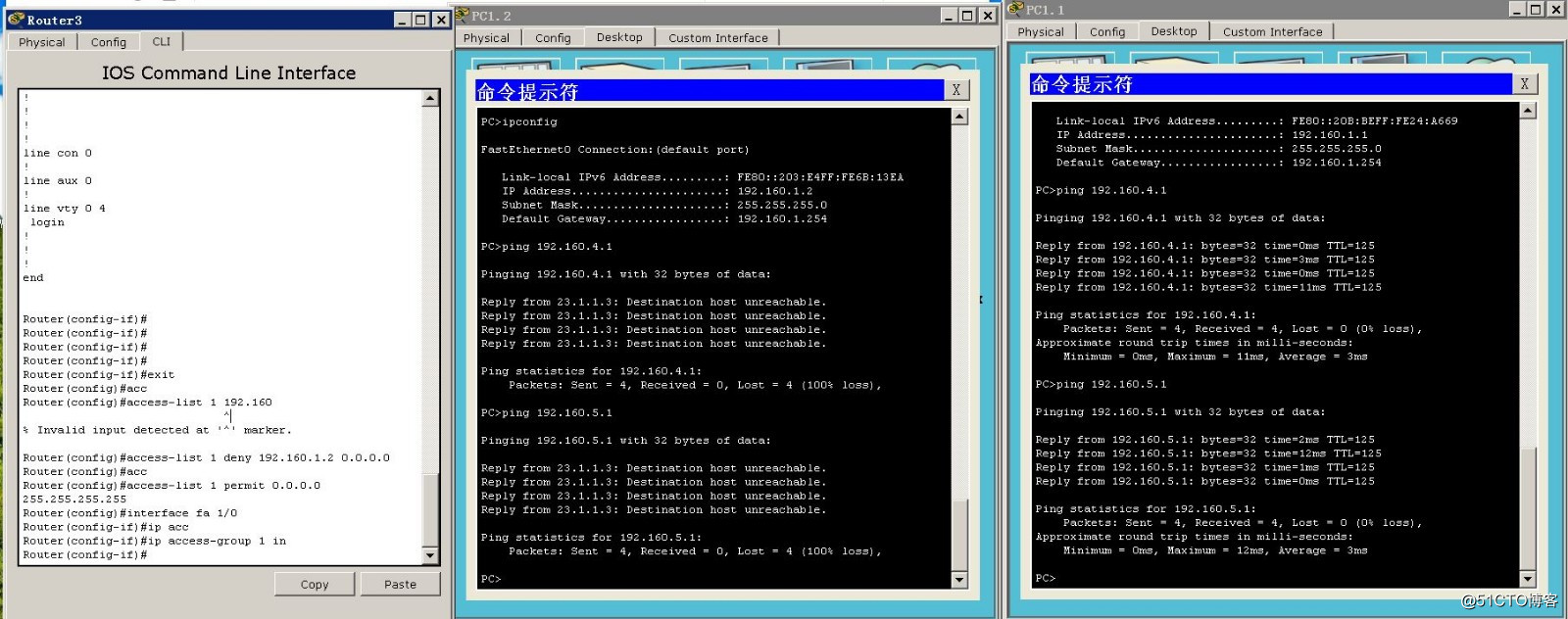 ACL访问控制列表规则建立、增加条目、删除条目.