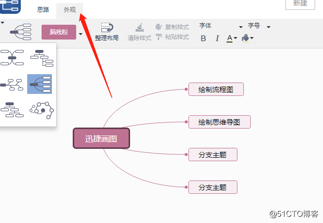 精美思维导图怎样画