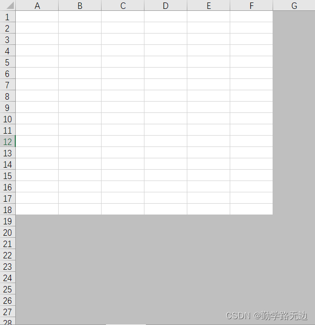 (C#)Excel工作表没有数据的区域显示灰色_application xlapp = (application)exceldnautil ...