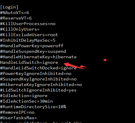 笔记本centos 取消 关闭盖子自动挂起_系统