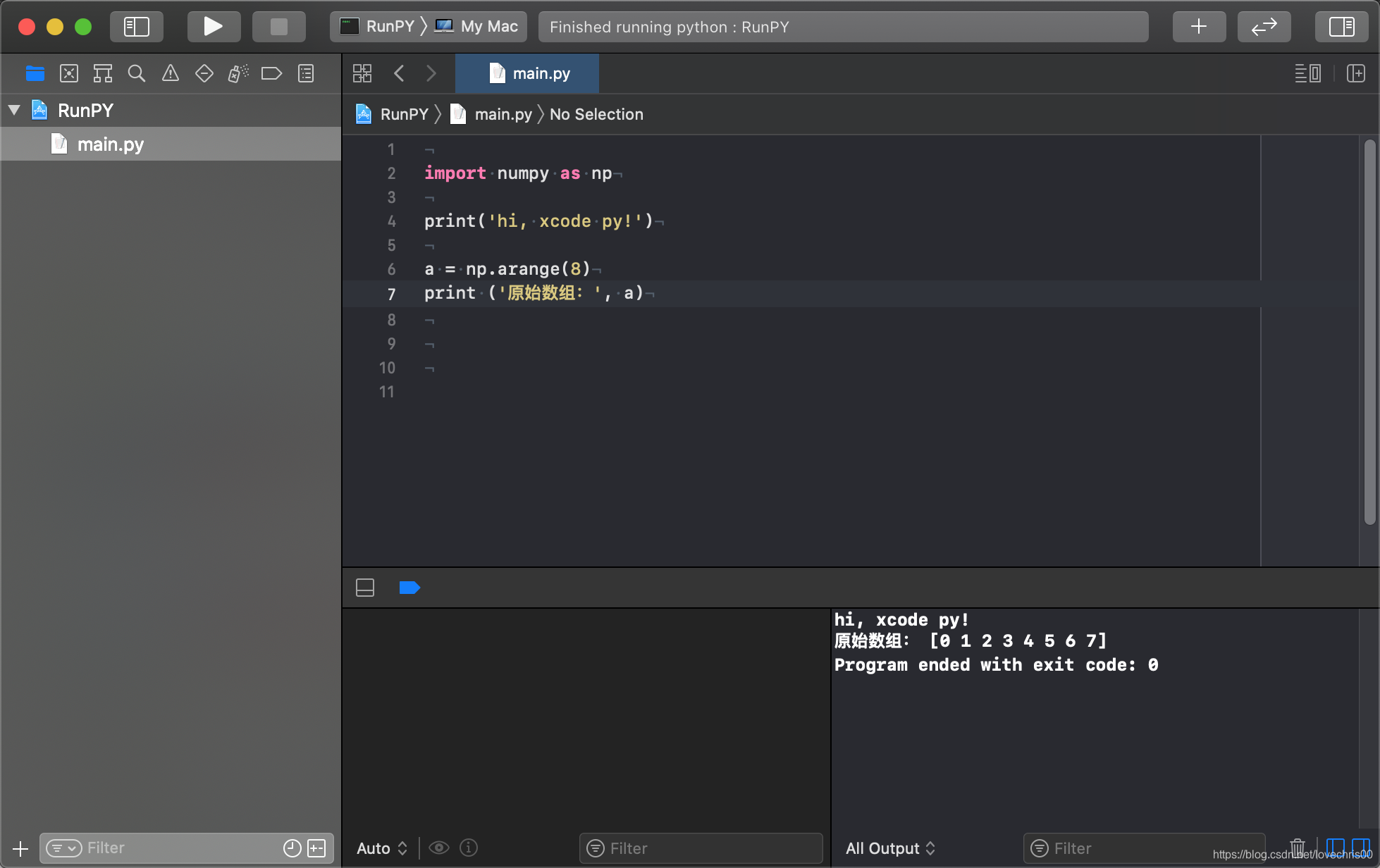 使用 Xcode 运行 python等脚本语言（perl, ruby）_伊织code-CSDN博客
