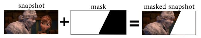 'That's what a mask is for.'