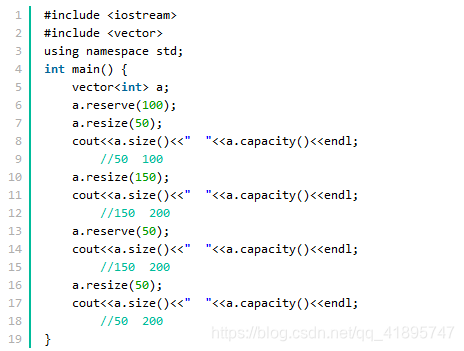 牛客C++面经——resize与reverse_c++ a.resize-CSDN博客