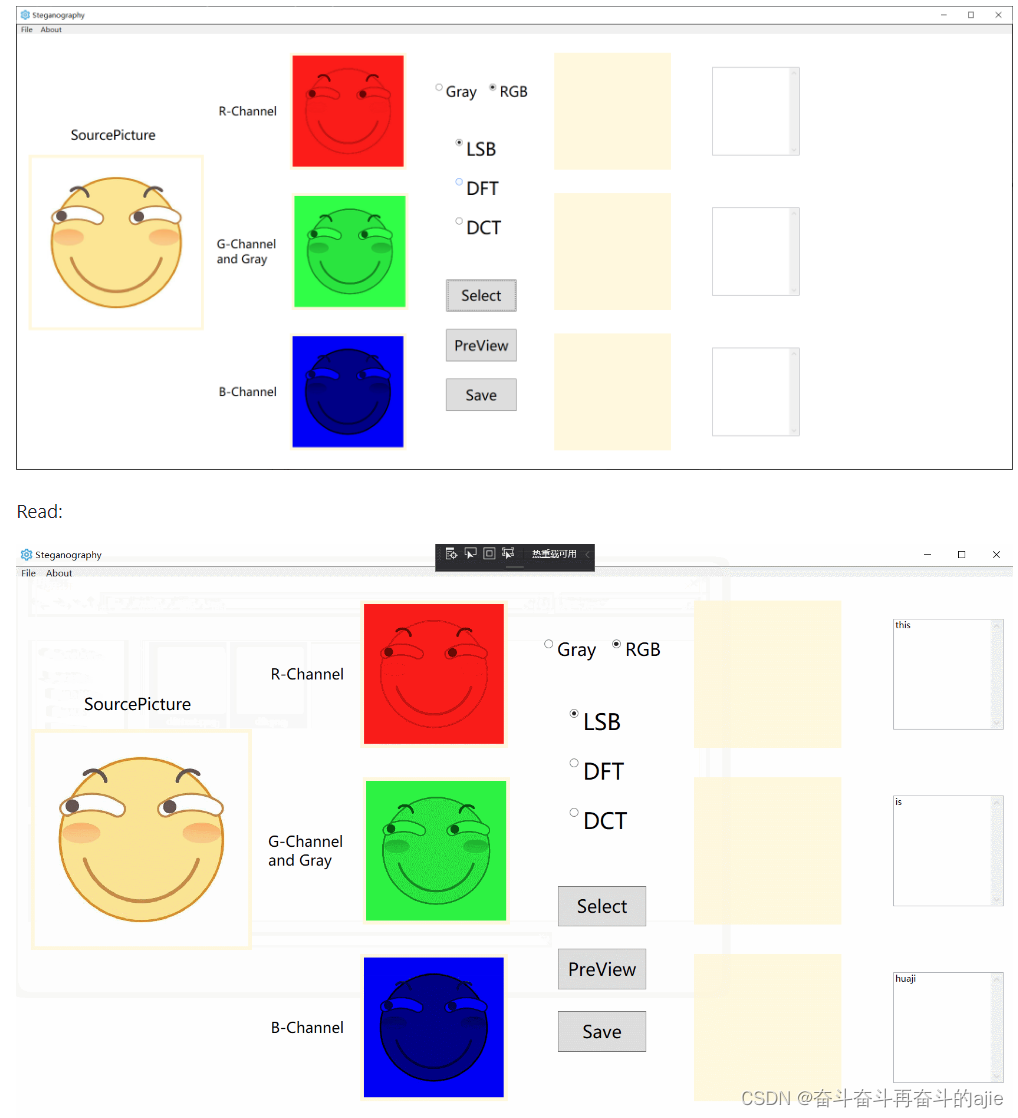 基于EmguCV(OpenCV .net封装)，图像数字水印加解密算法的实现,其中包含最低有效位算法,离散傅里叶变换算法+文档书_emgucv ...