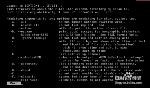 Linux命令详解：[7]获得命令帮助