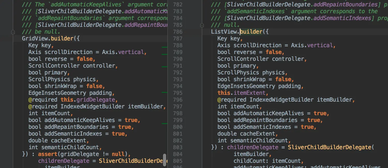 GridView与ListView比较