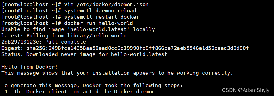 Docker 拉取镜像报错Error response from daemon: Get “https://registry-1.docker ...