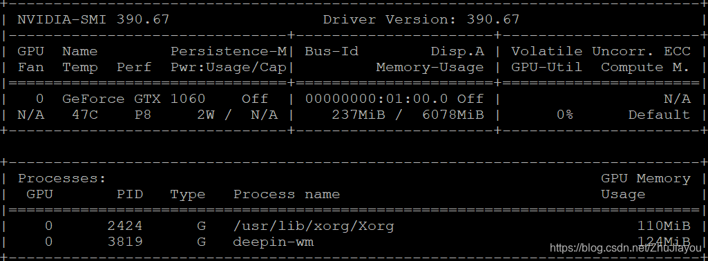 nvidia-smi
