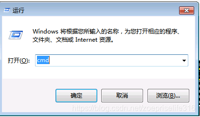 Windows+r