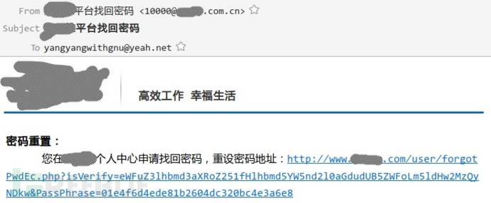 任意用户密码重置（一）：重置凭证泄漏