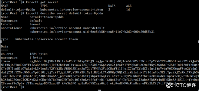 kubernetes集群配置serviceaccount