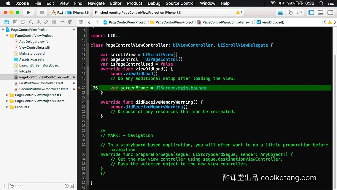 互动教程 for Xcode9 & Swift4-酷课堂