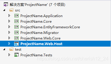 ASP.NET Core 解决方案基础项目
