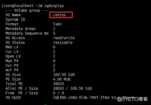 Linux系统使用lvm扩展根分区