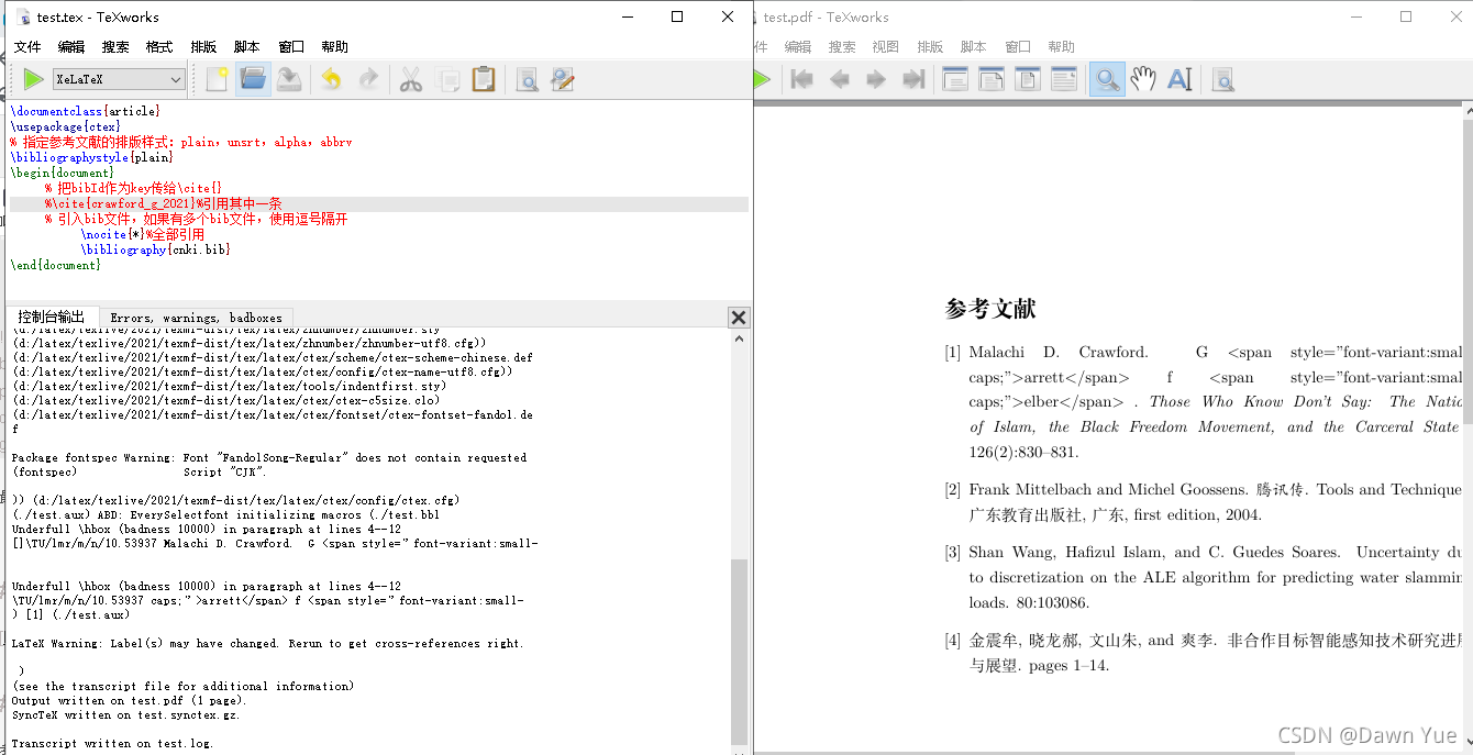 Overleaf入门与高级技巧:中文排版、引用、表格与公式实战指南-CSDN博客