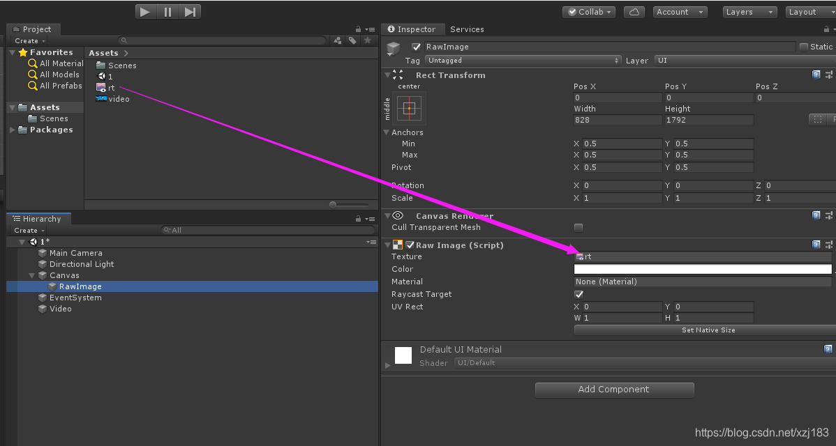 Unity Video Player Api unity 使用video player播放视频_unity videoplayer 视频准备好-CSDN博客