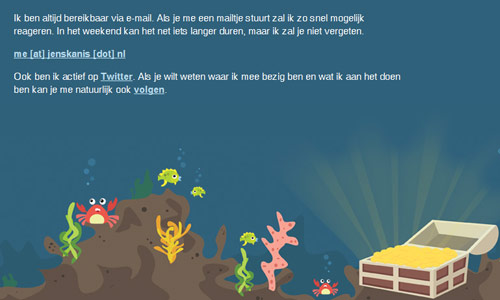 Footer 04 in 25 Creative Examples of Footer in Web Design