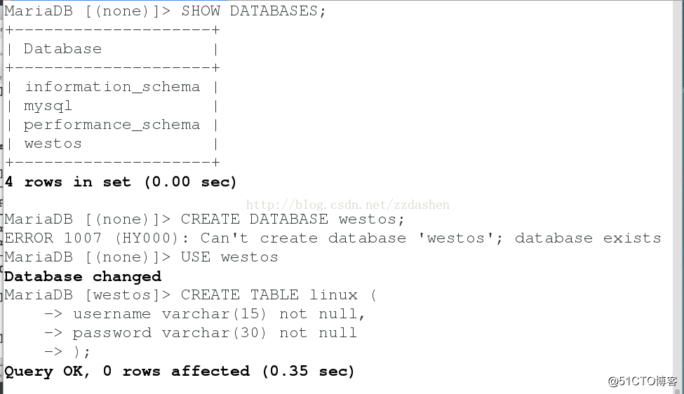 Linux学习笔记之mysql的管理