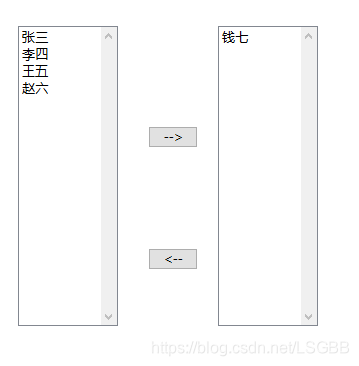 预先编写的两个下拉列表页面