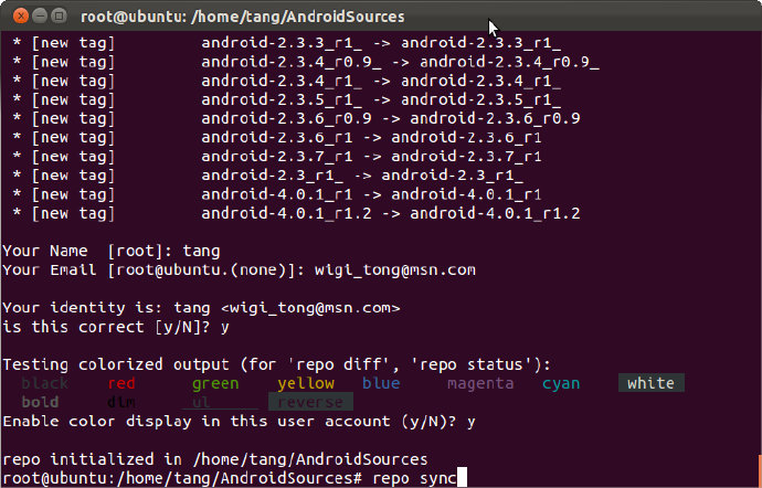 (原创)Ubuntu11.10 <wbr>Android <wbr>编译图文说明