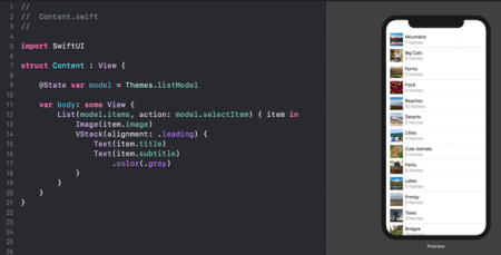Xcode 11 Swiftui