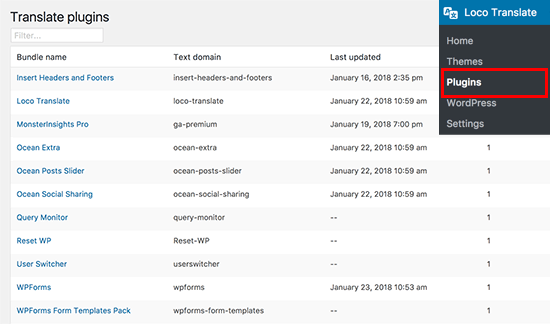 Translating WordPress plugins using Loco Translate