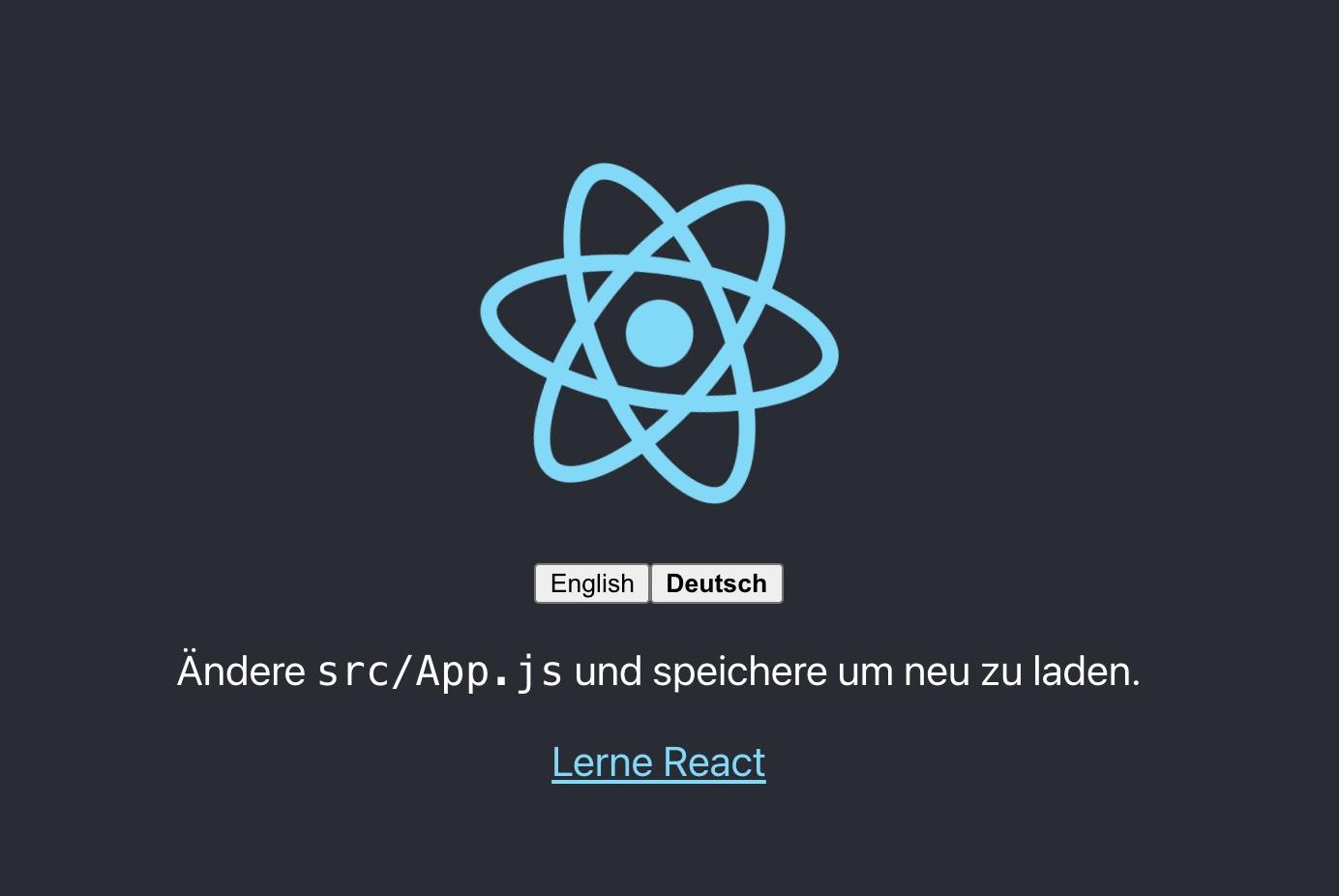 react language switcher