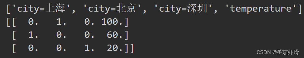 结果