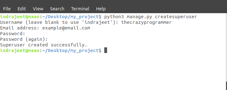 Django Admin Interface 6