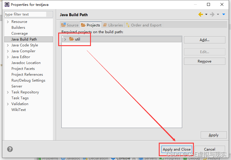 Eclipse项目间的引用_eclipse 文件关联引用-CSDN博客