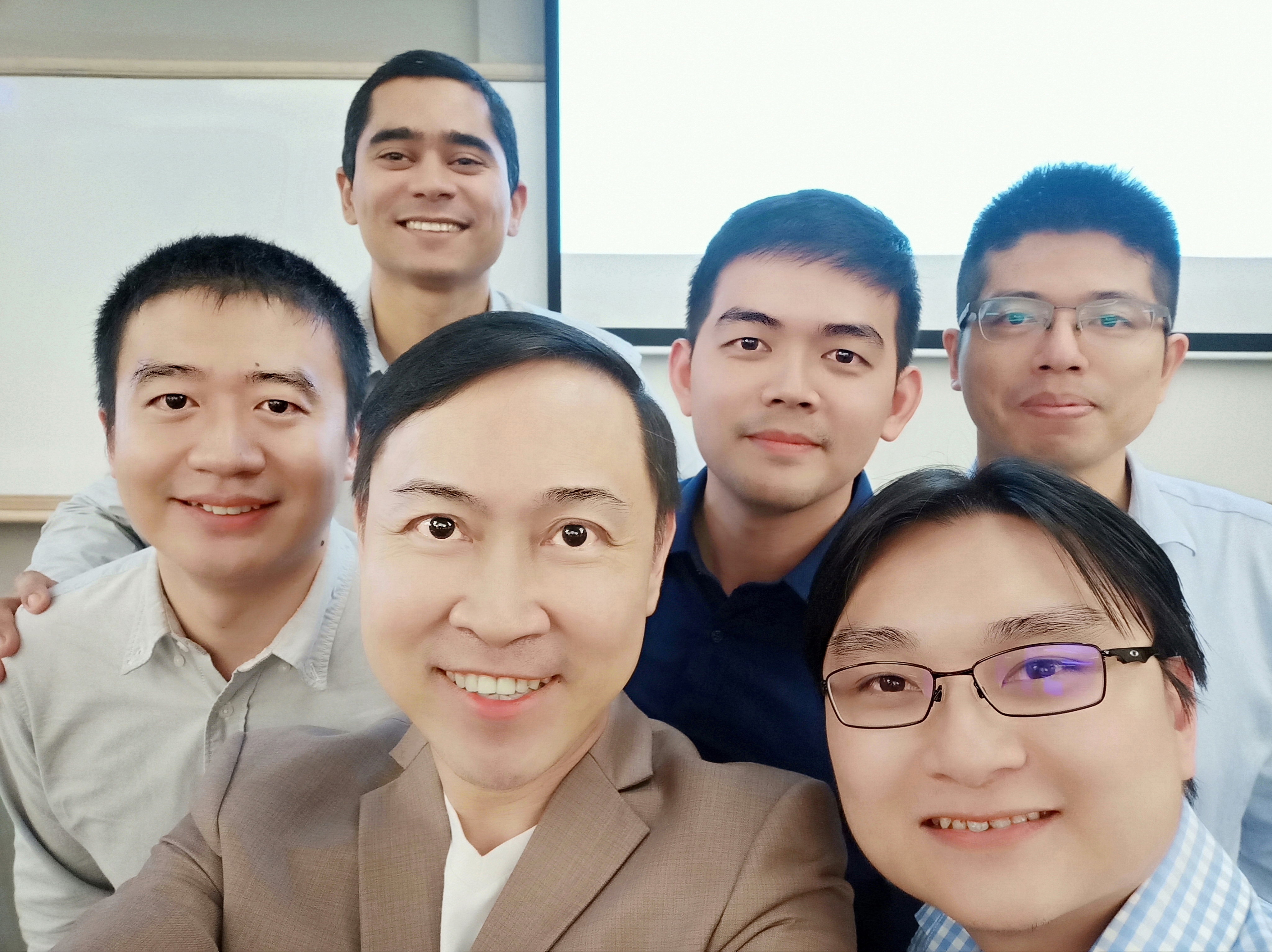 Photo after the presentation