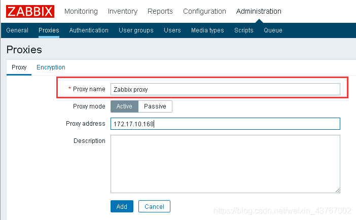 create proxy
