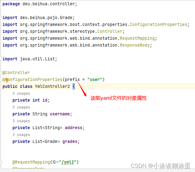 项目可以运行但是在当前controller类顶部出现Spring Boot Configuration Annotation Proces_没 ...