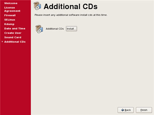 Additional CDs