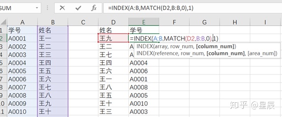 vba 如何从右开始搜索特定字符位置_Excel如何用VLOOKUP函数反向查找？