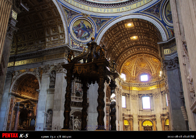 2012意大利之行2：梵蒂冈圣彼得大教堂