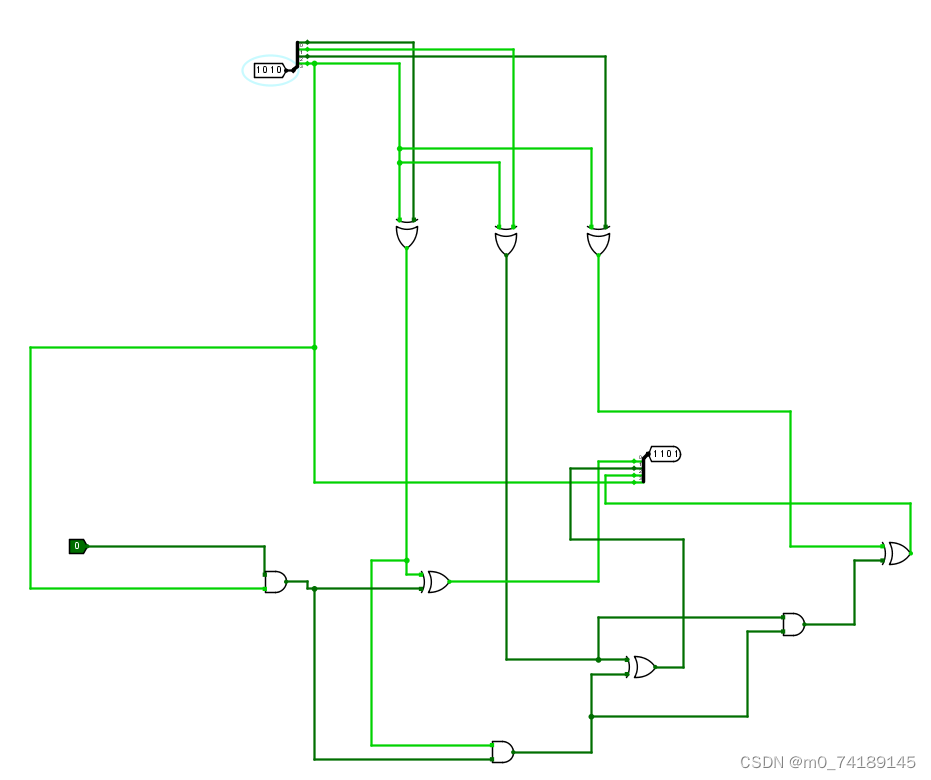 二进制数原码-反码和补码的数字电路