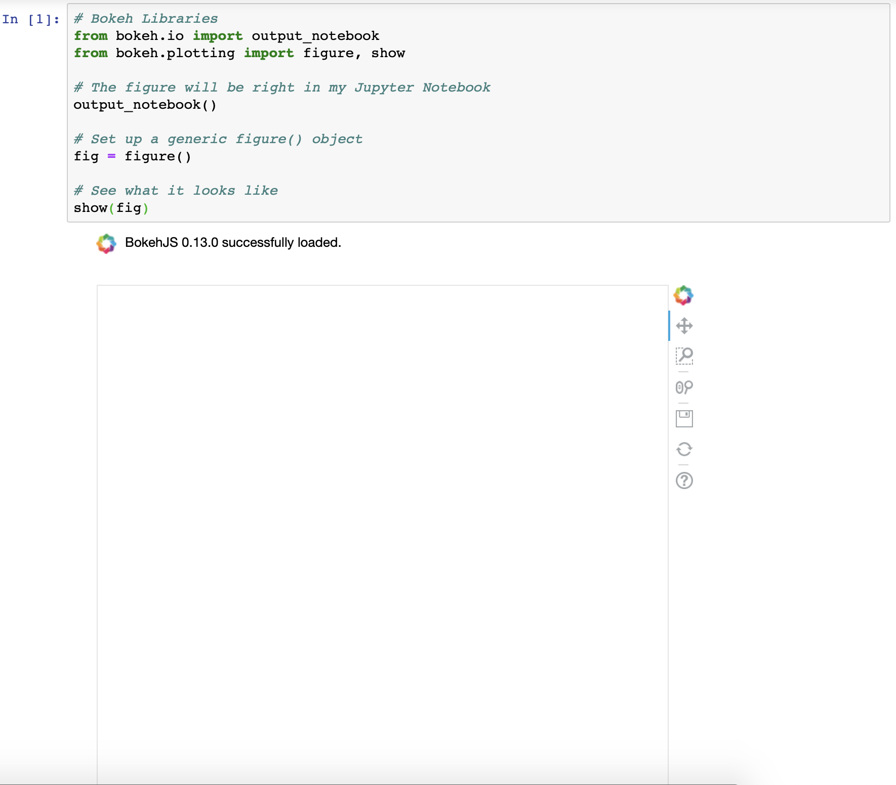 output_notebook（）