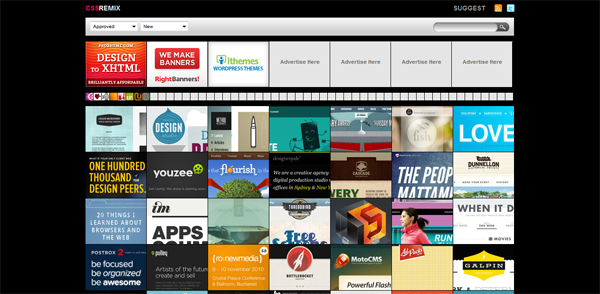 25 Best CSS Web Design Showcase Directories