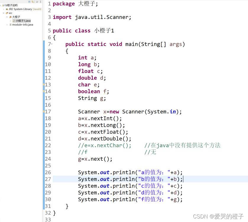 Java 动态输入及数据类型_java动态输入-CSDN博客