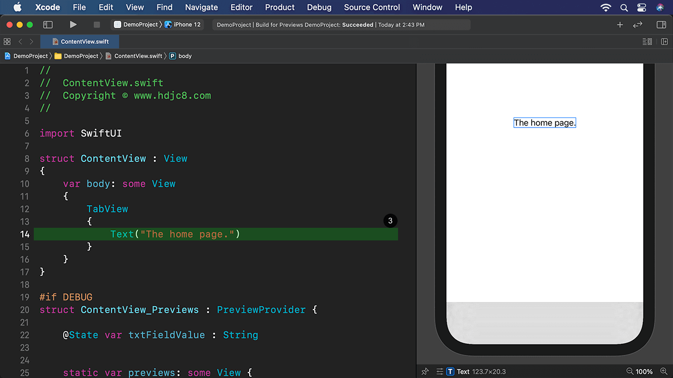 SwiftUI快速入门到实战