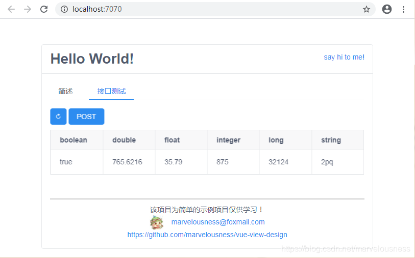 效果图 - 接口测试