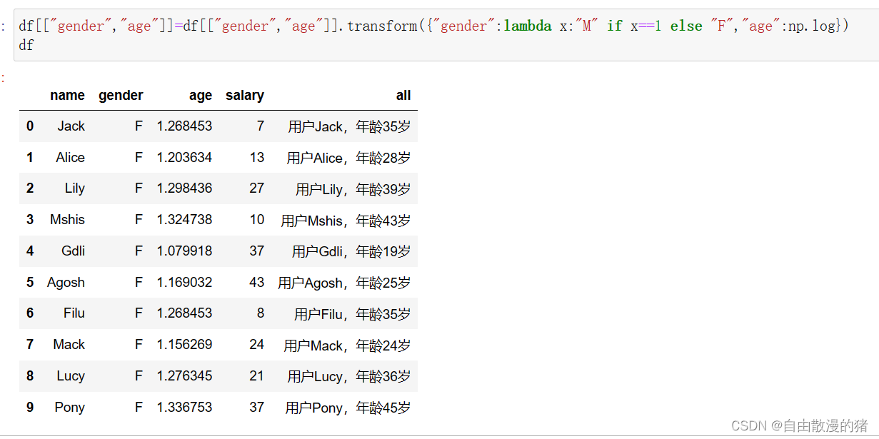 python - mapping pandas dataframe by condition - stack... pandas Series DataFrame中map()、apply()、transform()应用_pandas dataframe ...