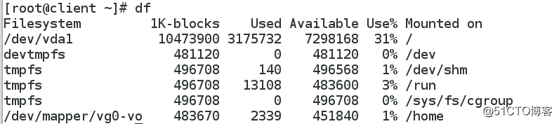 Linux中nfs网络文件共享
