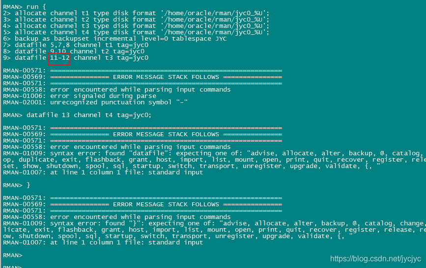 Rman Command Tree rman备份指定备份集对应文件_rman list tag-CSDN博客