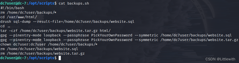 backup