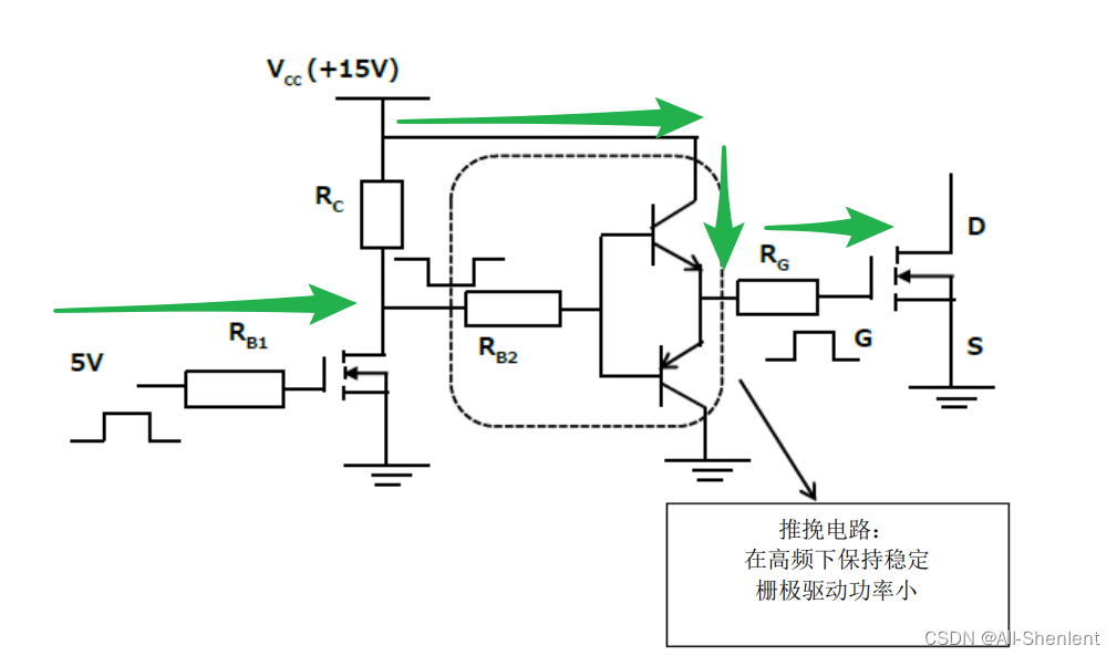mos管驱动电路-------push-pull(推挽)电路_mos推挽电路